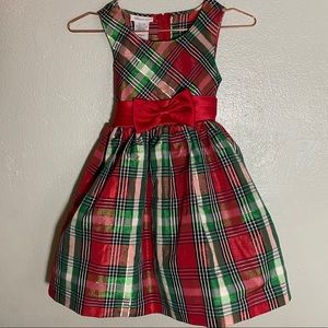 Bonnie Jean size 7 Christmas dress